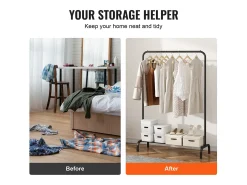 Cabide, SucceBuy Cabide para Roupa Reforçada, Cabide com Haste para Pendurar para Quarto