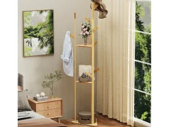 Cabideiro com pés para roupas para casa quarto sala 40x40x170cm