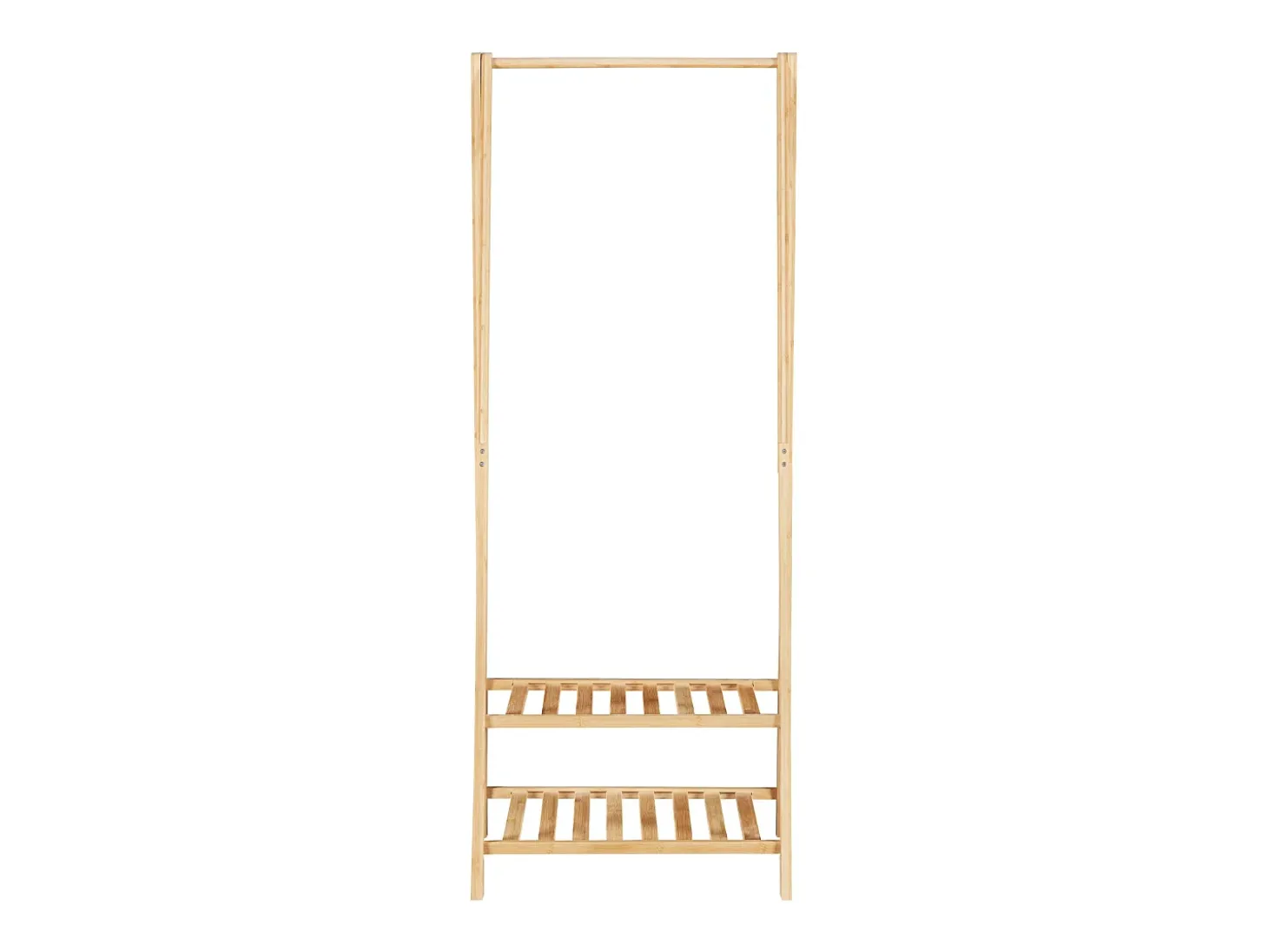 Cabideiro de bambu 150 x 60 x 40 cm natural 03_0008147