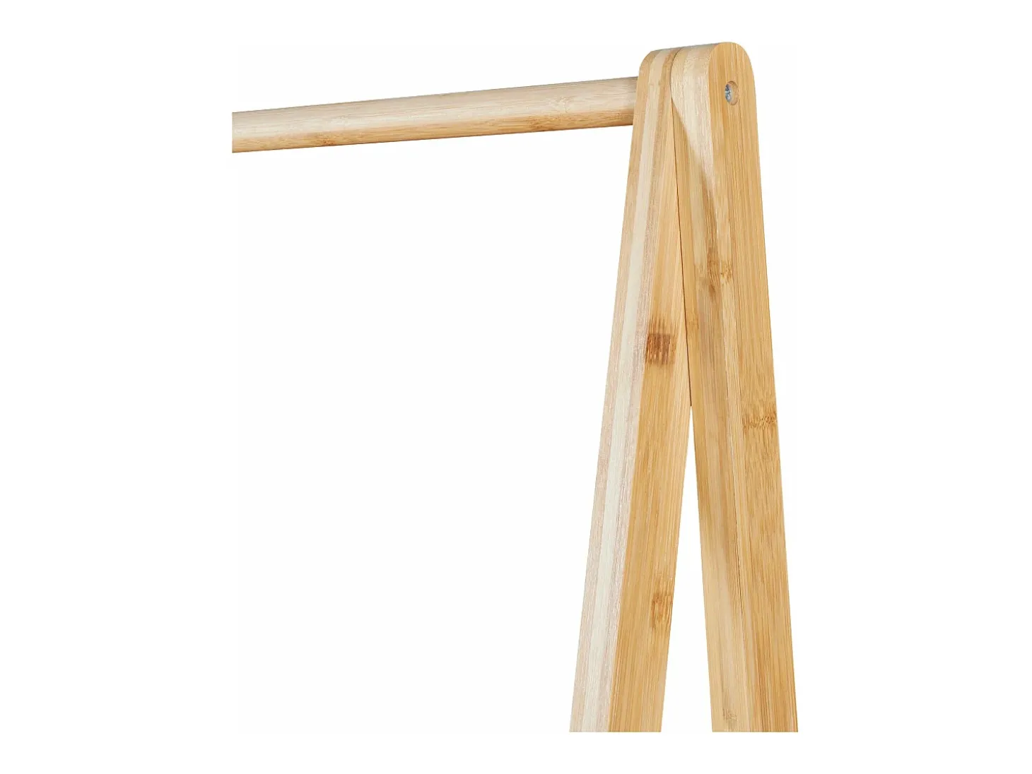Cabideiro de bambu 150 x 60 x 40 cm natural 03_0008147