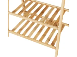 Cabideiro de bambu 150 x 60 x 40 cm natural 03_0008147
