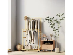 Cabideiro duplo - C80 cm A160 cm - Bambu