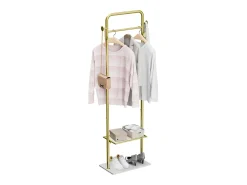 Cabideiro para quarto cabideiro de metal para sala de estar vestiário 50x30x175cm 50x30x175cm