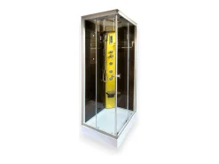 Cabine de duche com hidromassagem 100 x 70 cm - Mars