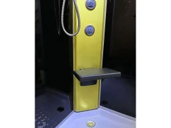 Cabine de duche com hidromassagem 100 x 70 cm - Mars