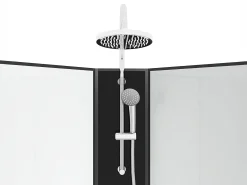 Cabine de duche de canto de hidromassagem, C80 x L80 x A225 cm KIVORA