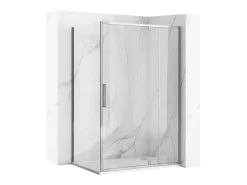 Cabine De Duche De Canto Rea Rapid Swing 120X100 Chrome