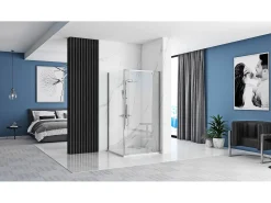 Cabine De Duche De Canto Rea Rapid Swing 120X100 Chrome