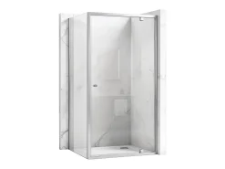 Cabine De Duche De Canto Rea Primo Swing 80X80 Chrome