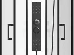 Cabine de duche de hidromassagem em quarto de círculo, C90 x L90 x A215 cm SOLENA