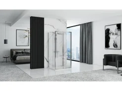 Cabine De Duche De Parede Rea Rapid Slide Chrome 120X80