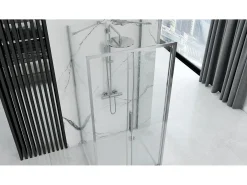 Cabine De Duche De Parede Rea Rapid Slide Chrome 150X80
