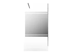 Cabine de duche estilo italiano, transparente, efeito espelho, 120x200 cm ZENADO