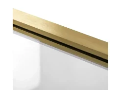 Cabine De Duche Rea Atlas Brush Gold 100X90 Right