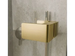 Cabine De Duche Rea Atlas Brush Gold 120X80 Left