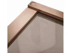 Cabine De Duche Rea Hugo Double 80X80 Brush Copper