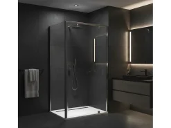 Cabine De Duche Rea Primo Swing 100X80 Chrome