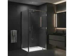 Cabine De Duche Rea Primo Swing 100X100 Chrome