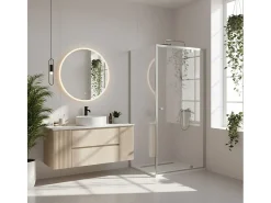 Cabine De Duche Rea Primo Swing 90X90 Chrome