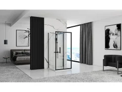 Cabine De Duche Rea Rapid Fold 80x80 Black