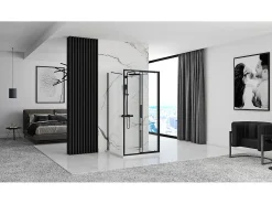 Cabine De Duche Rea Rapid Slide 120x80 Black