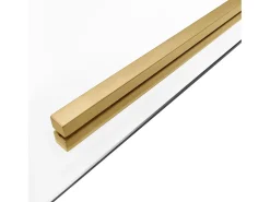 Cabine De Duche Rea Solar 90X90 Brush Gold