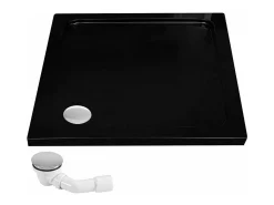 Cabine De Duche Rea Solar 90X90 Brush Gold
