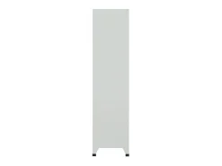 Cacifo com 6 compartimentos aço 90x45x180 cm cinzento