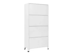 Cacifo com 9 compartimentos aço 90x45x180 cm cinzento