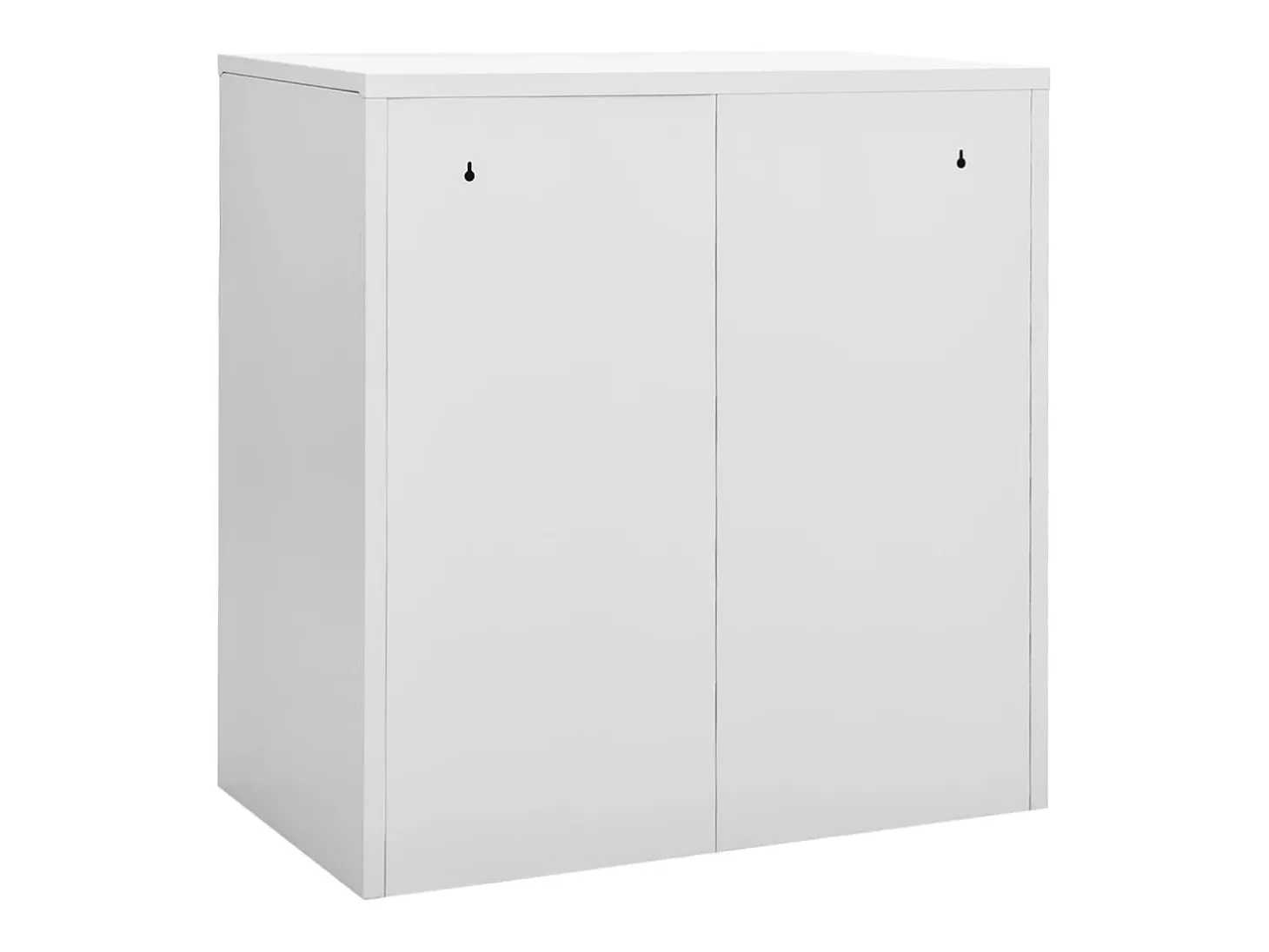 Cacifo 90x45x92,5 cm aço cinzento-claro e verde