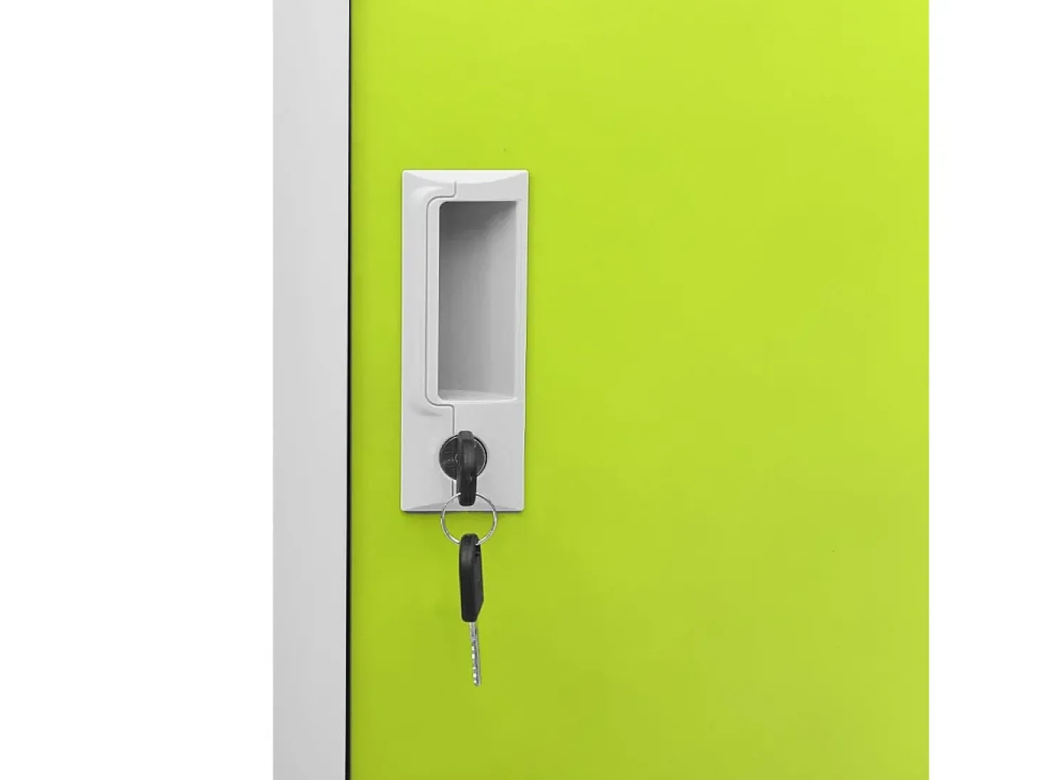 Cacifo 90x45x92,5 cm aço cinzento-claro e verde