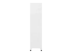Cacifo 90x40x180 cm aço cinzento-claro e cinzento-escuro