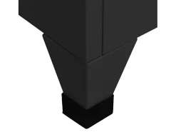 Cacifo 38x45x180 cm aço preto