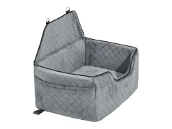 Cadeira Auto para Cães SucceBuy, Tamanho Médio/Grande (Até 25 kg), Cor Cinzenta