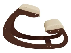Cadeira de ajoelhar 55x84x55 cm contraplacado de bétula creme