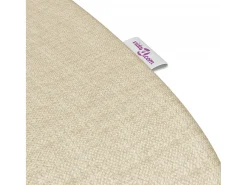 Cadeira de ajoelhar 55x84x55 cm contraplacado de bétula creme