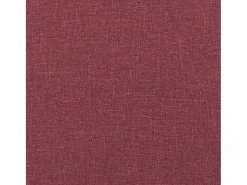 Cadeira de baloiço com banco tecido vermelho tinto