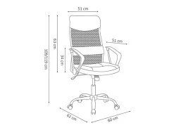 Cadeira de escritório JOY Tecido de malha, ideal para um escritório confortável e com design.