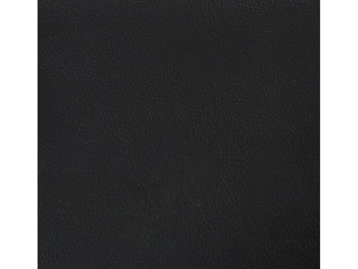 Cadeira de escritório reclinável couro artificial preto