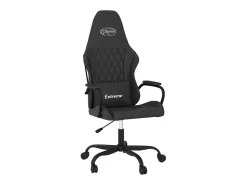 Cadeira de gaming couro artificial preto