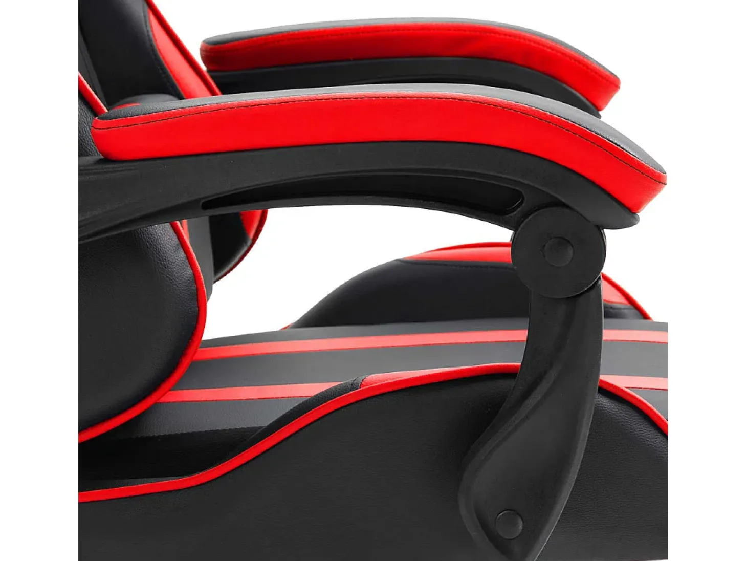 Cadeira de gaming couro artificial vermelho