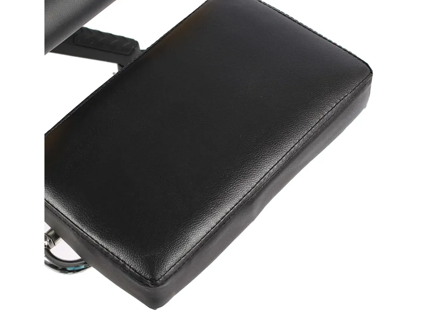 Cadeira de gaming giratória com apoio de pés PVC dourado