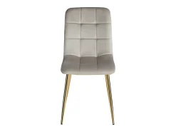 Cadeira de jantar 43,5x88x50 cm Bege Eames
