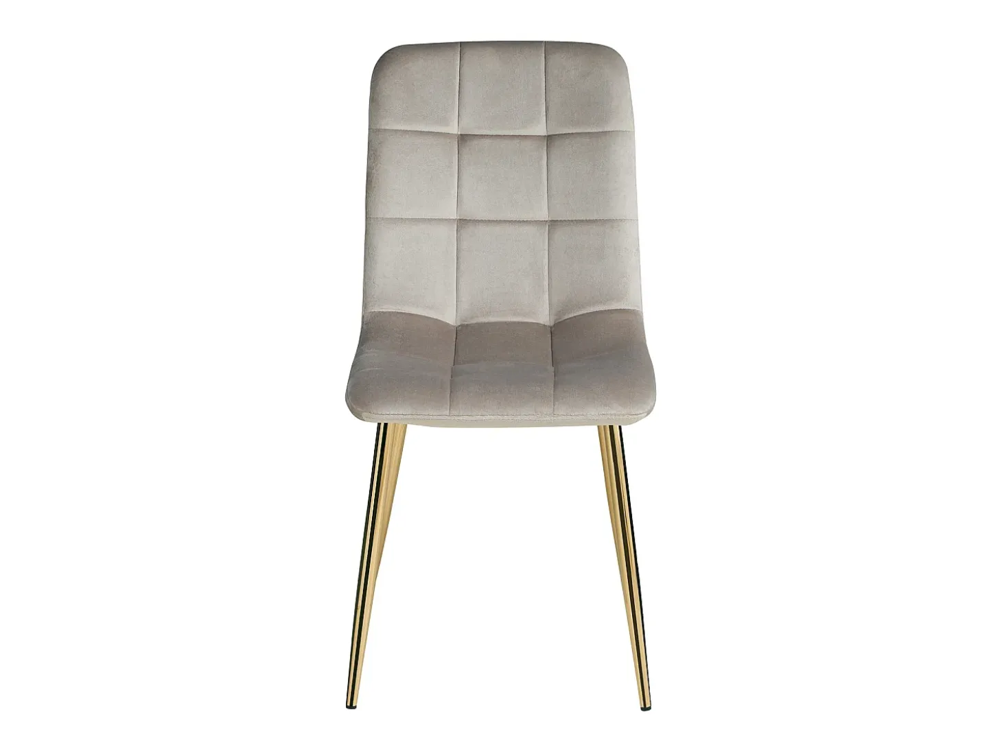 Cadeira de jantar 43,5x88x50 cm Bege Eames