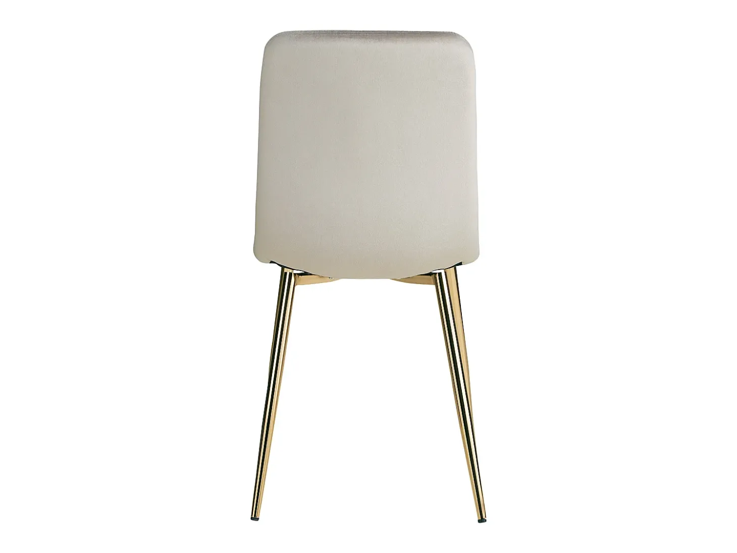 Cadeira de jantar 43,5x88x50 cm Bege Eames