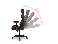 Cadeira de jogos Silverstone Negro - Rojo Silverstone