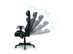 Cadeira de jogos Silverstone Negro - Turquesa Silverstone