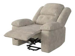 Cadeira elétrica de luxo para relaxamento e massagem