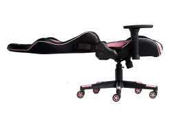 Cadeira Gaming – ergonómica,altamente ajustável, suporta até 150 kg – Tactical, Preta e Rosa