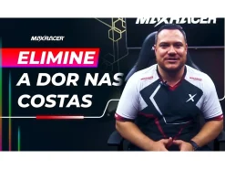 Cadeira Gaming – ergonómica, altamente ajustável – Skilled, Preta e Branca